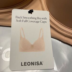 Leonisa Women's Back Smoothing Bra - Beige
